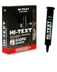 Hİ-TEXT Siyah Yuvarlak Uç 830PB 12’li Keçeli Kalem