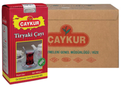 Çaykur Tiryaki Siyah Çay 1 Kg x 10'lu Toptan Paket