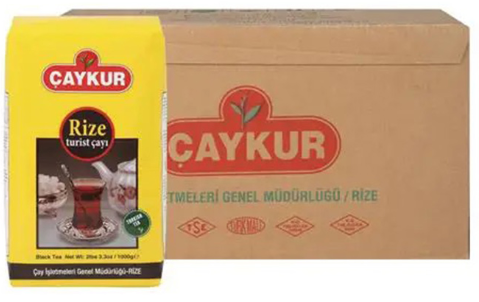 Çaykur Rize Turist Dökme Çay 1000 Gr x 10'lu – Toptan Paket