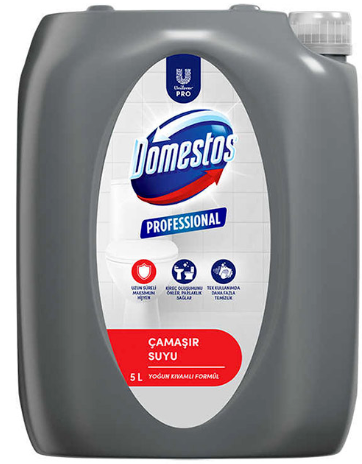 Domestos Professional Çamaşır Suyu 5 Lt Güçlü Hijyen