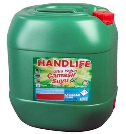 Handlife Ultra Kıvamlı Çamaşır Suyu 30 Kg Endüstriyel