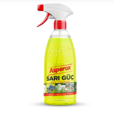 Asperox Sarı Güç 1 Litre 12'li – Çok Amaçlı Yağ ve Kir Sökücü