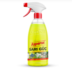 Asperox Sarı Güç 1 Litre 12'li Çok Amaçlı Yağ ve Kir Sökücü