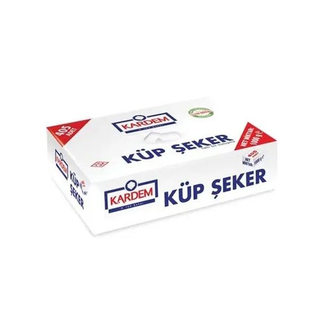 Kardem Küp Şeker 1  Kg - Doğal Katkı Maddesiz Küp Şeker