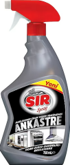 SIR Ankastre ve Çelik Yüzey Temizleyici Sprey 750 ml Yağ Çözücü