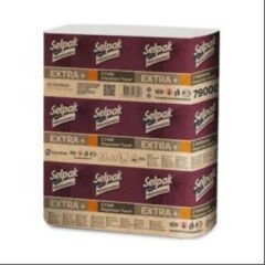 Selpak Extra Z Katlı Havlu 200’lü 12’li Paket Yüksek Emicilik