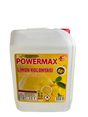 Powermax Limon Kolonyası 5 Litre - Ferah ve Hijyenik