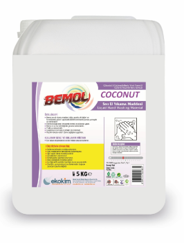 Bemol Coconut Sıvı El Sabunu Hindistan Cevizli 5 Kg – Ekonomik Temizlik