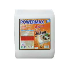 Powermax Ekstra Parfümlü Beyaz Sıvı Sabun 5 Kg Yoğun Köpük
