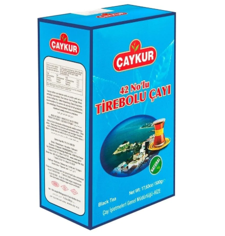 Çaykur 42 No Tirebolu Çayı - 500 gr Dökme Siyah Çay